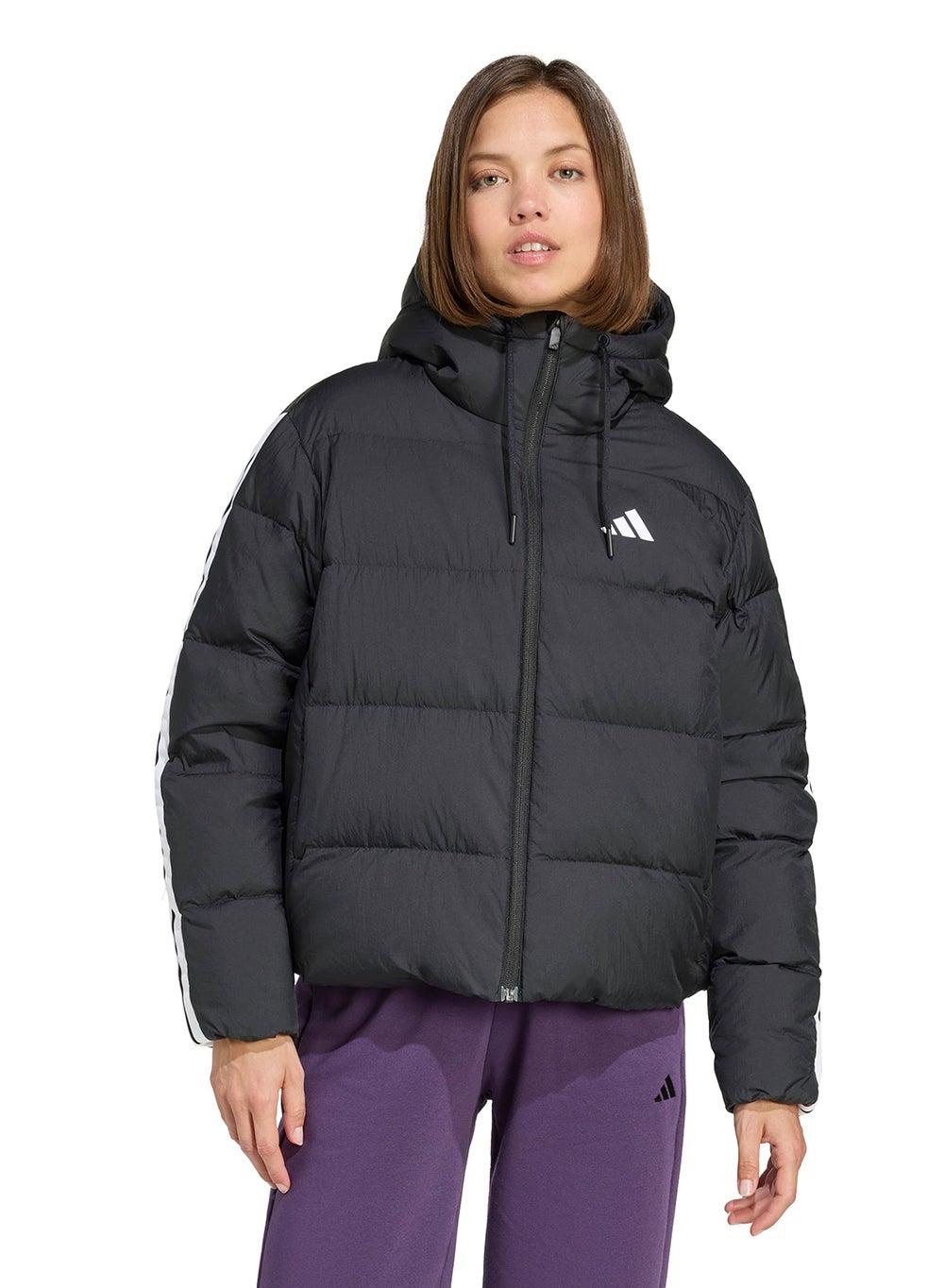 adidas 3-Stripes Climawarm Hooded Down Puffer Jacket - Image 1