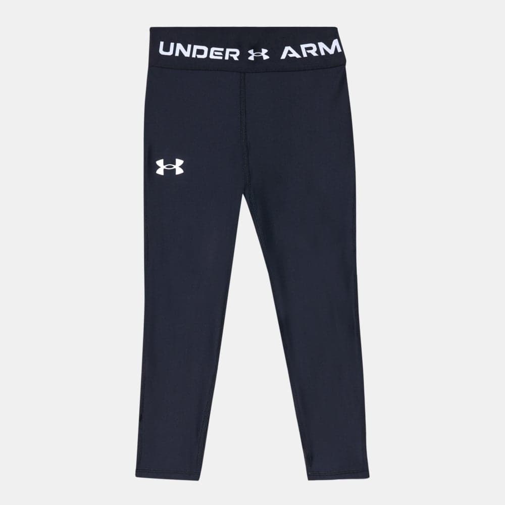 Kids' HeatGear® Navy Training Leggings - Image 1