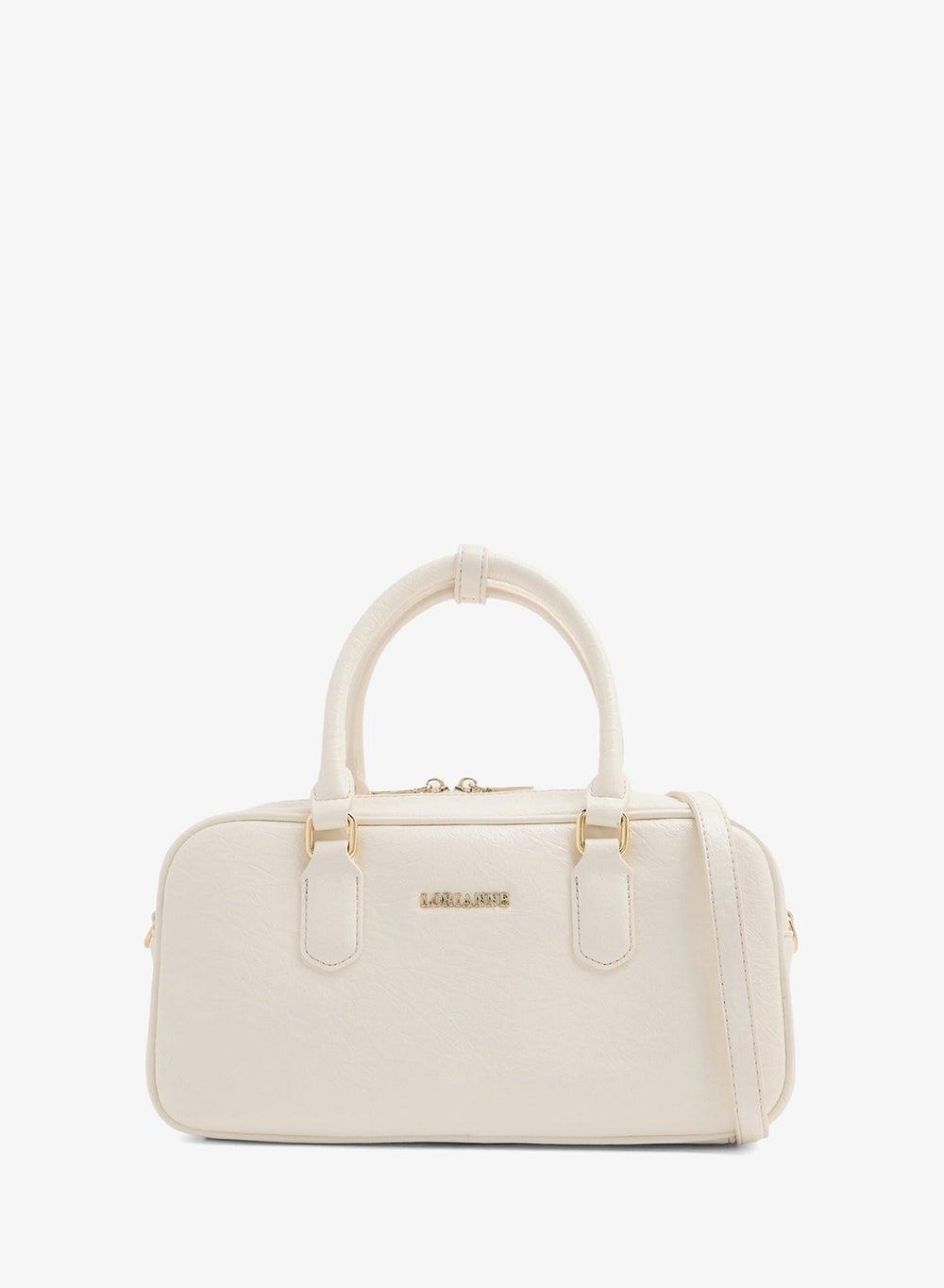 Josephine Off-White Top Handle Shoulder Bag - Image 1