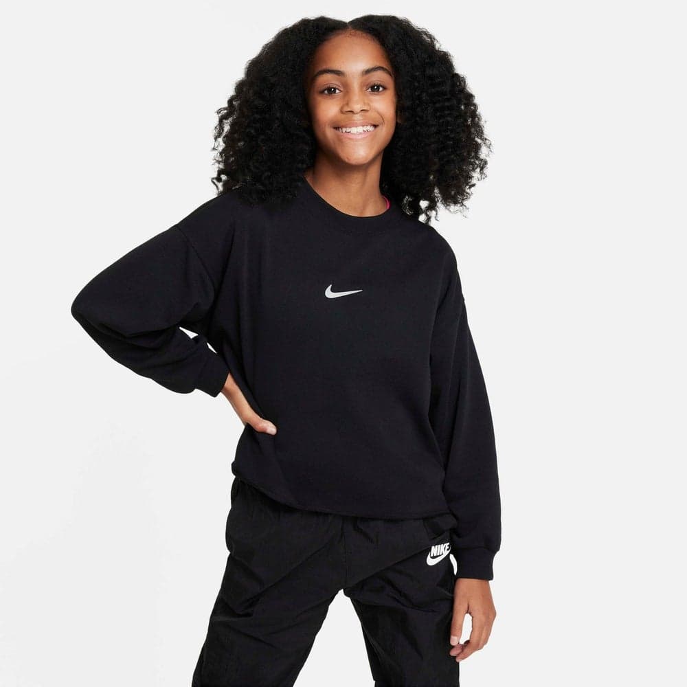 Kids' Dri-FIT Cropped Sports Sweatshirt - Image 1