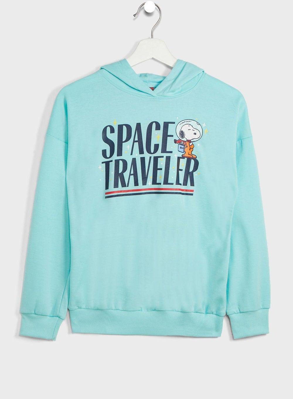 Youth Snoopy Hoodie Pullover - Image 1