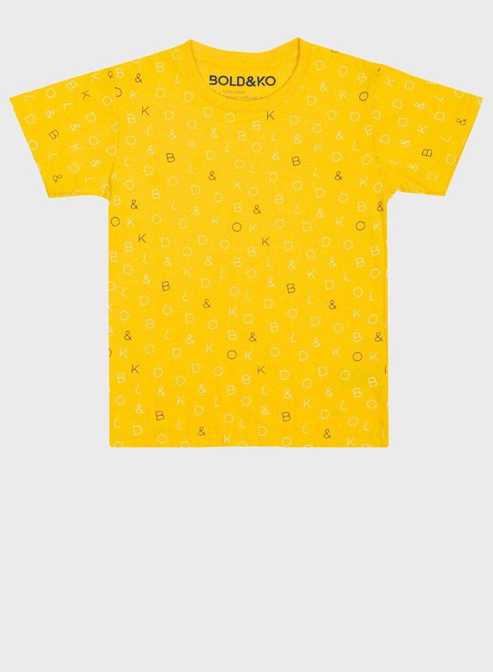 Kids AOP Signature Cotton T-Shirt - Image 1