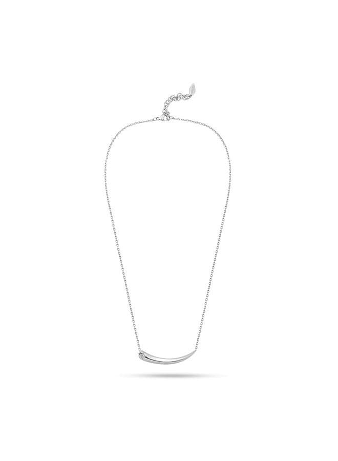 Talon Silver Crystal Necklace 180mm Elegant Design - Image 1