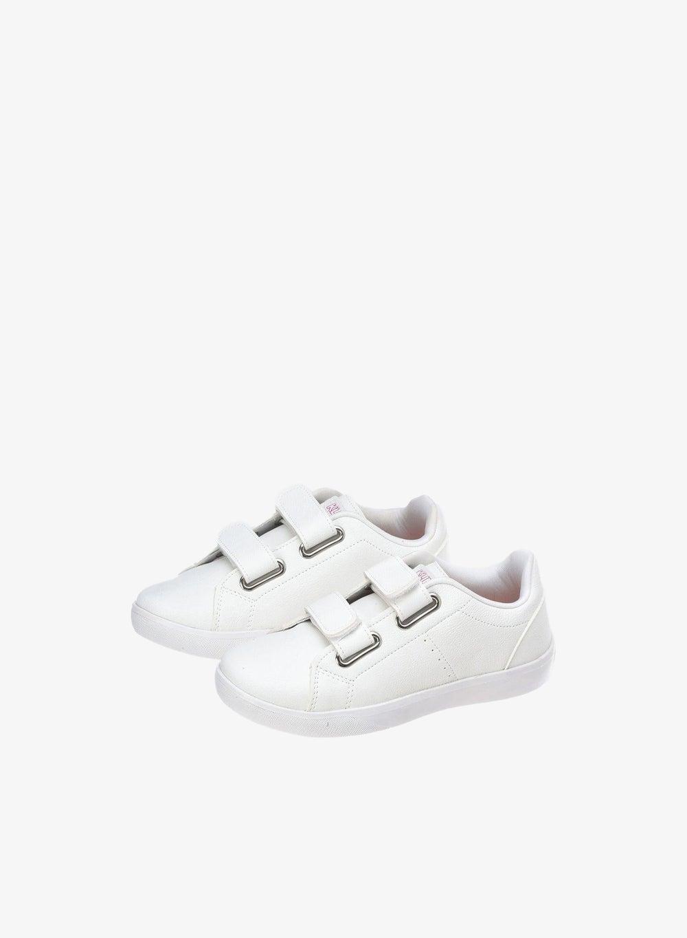 Girls Velcro Low Top Sneakers - Image 1