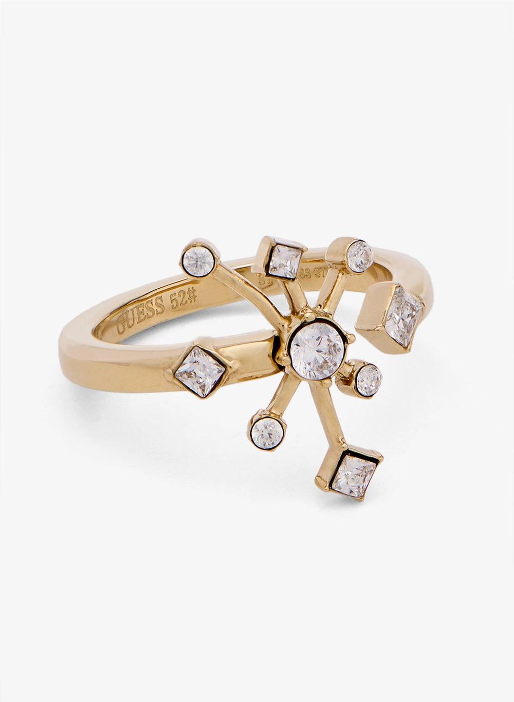 Galaxy Gold Minimalist Ring JUBR05565JWYG - Image 1