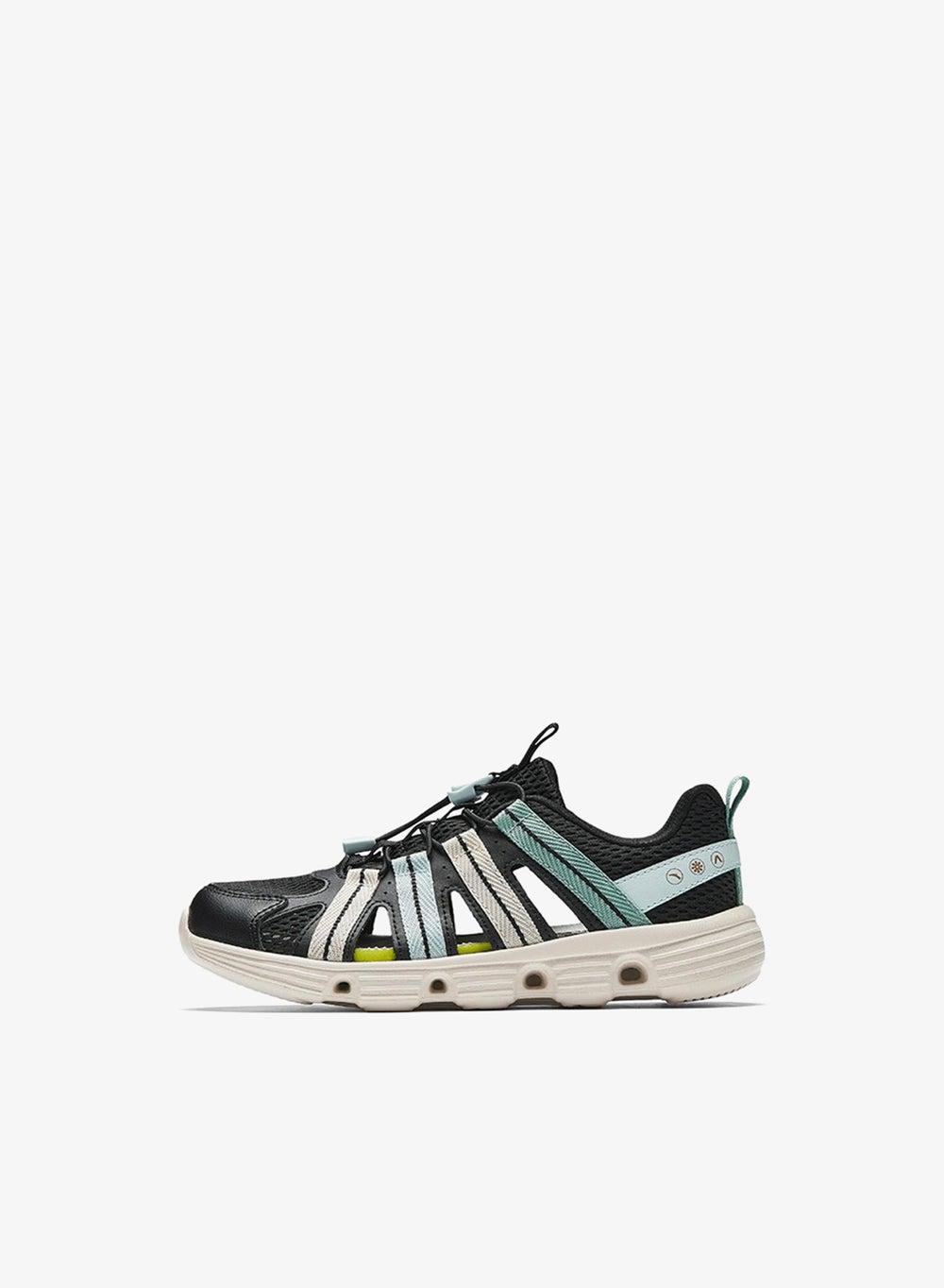 RIVER TRACING Black Green Beach Shoes - Image 1