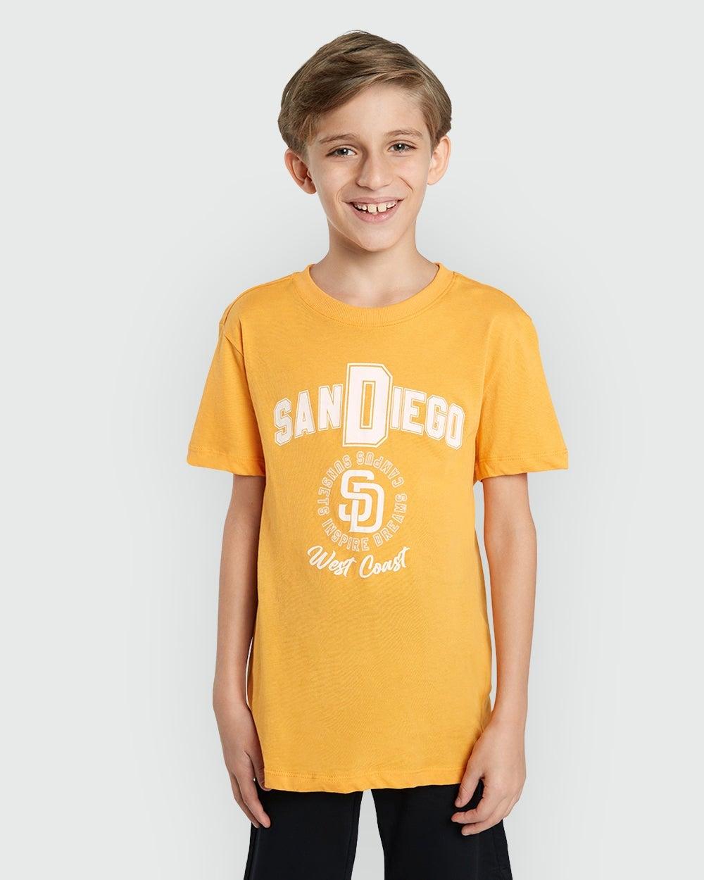 Iceland Poppy Orange Boys' Tee OVS - Image 1