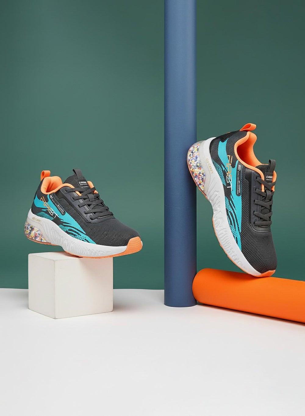 Kids Colourful Low-Top Sneakers with Cloud-Like Comfort - Image 1