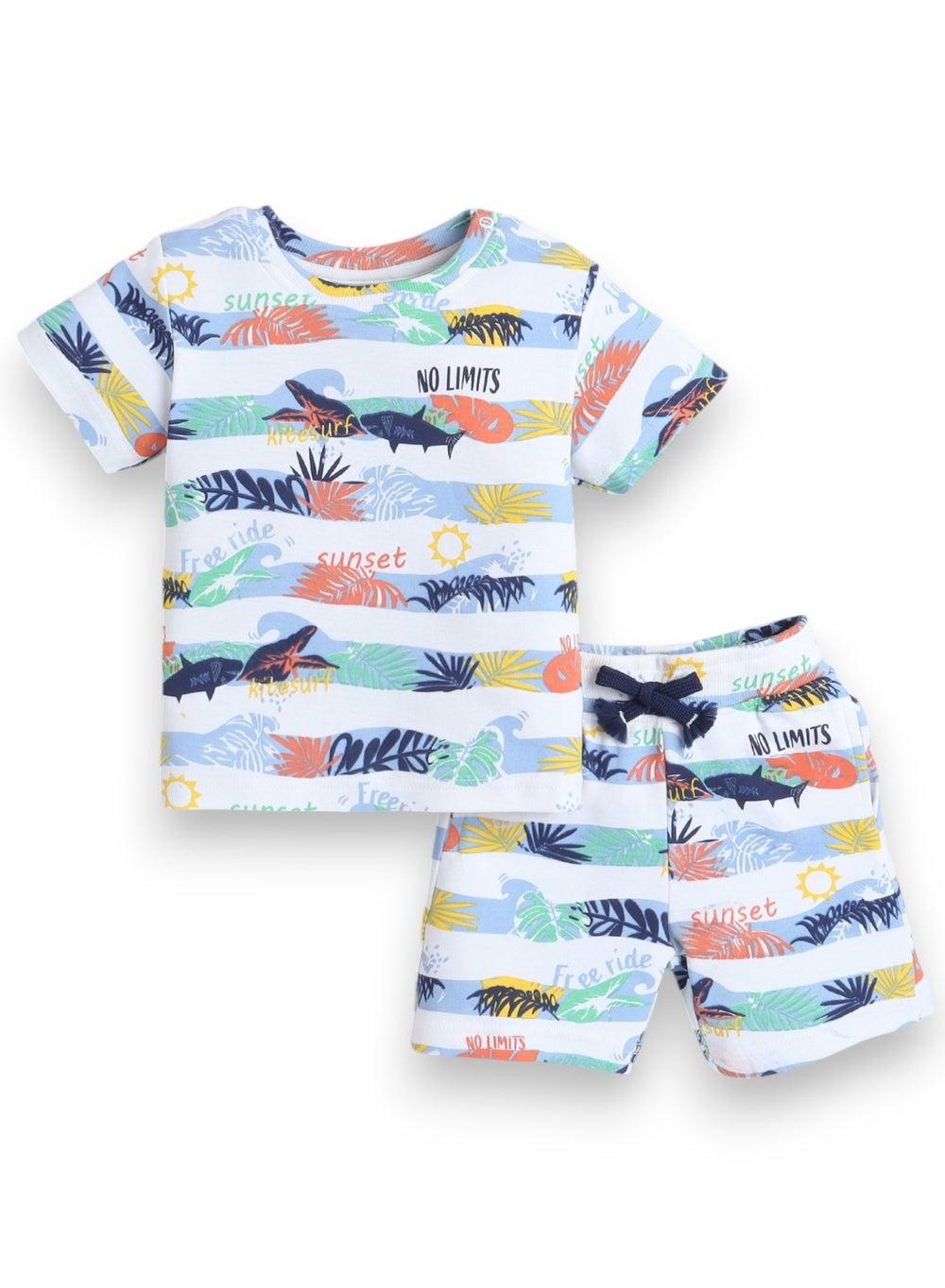 Victor and Jane Infant 2PC Shark Set - Image 1
