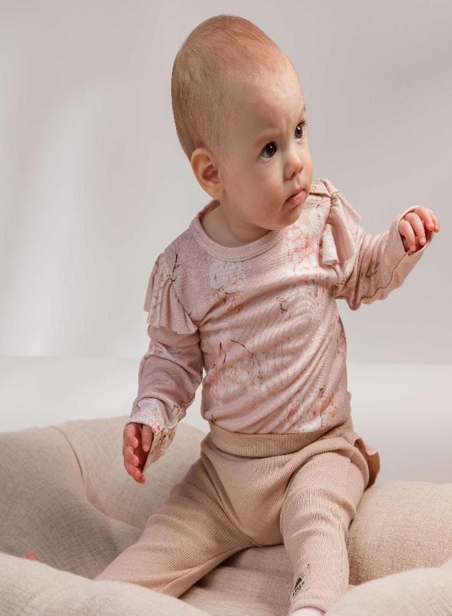 Bodysuit I Romantic Bamboo Baby Bodysuit - Image 1