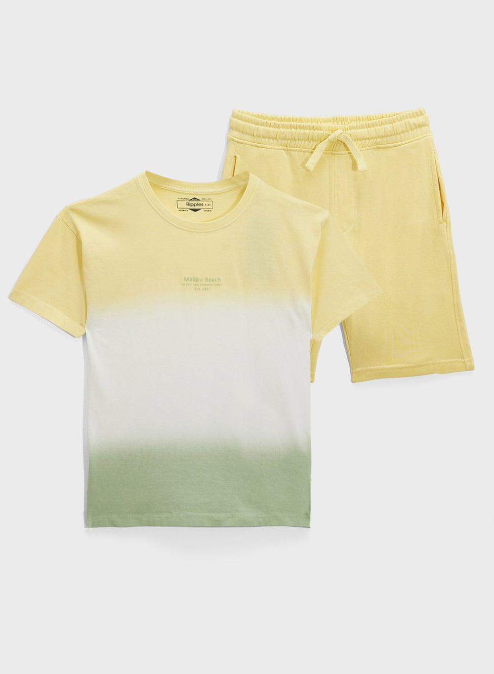 Oversized T-Shirt & Shorts Baby Set - Image 1
