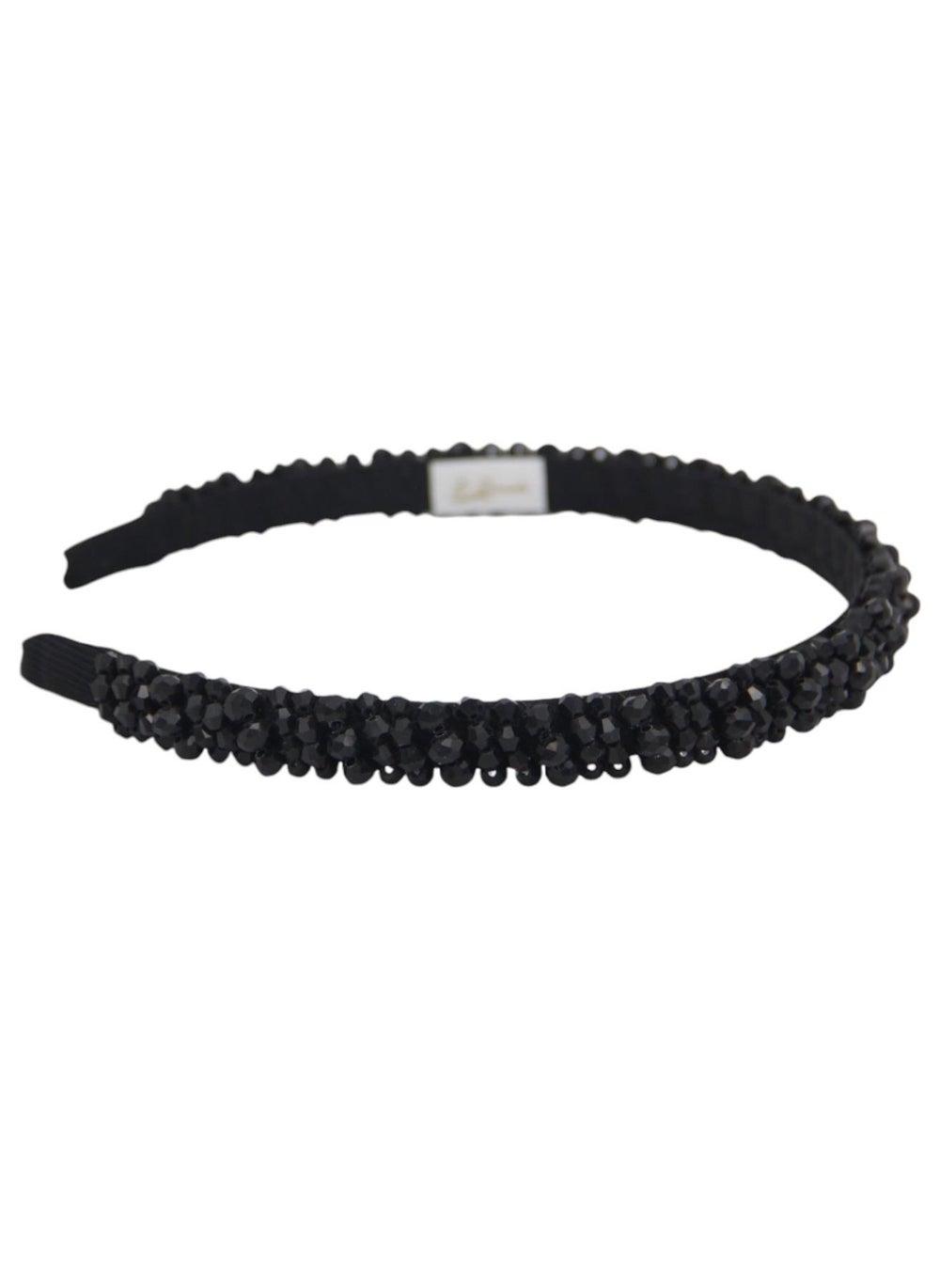 Erica Girls Embroidered Back Headband - Image 1