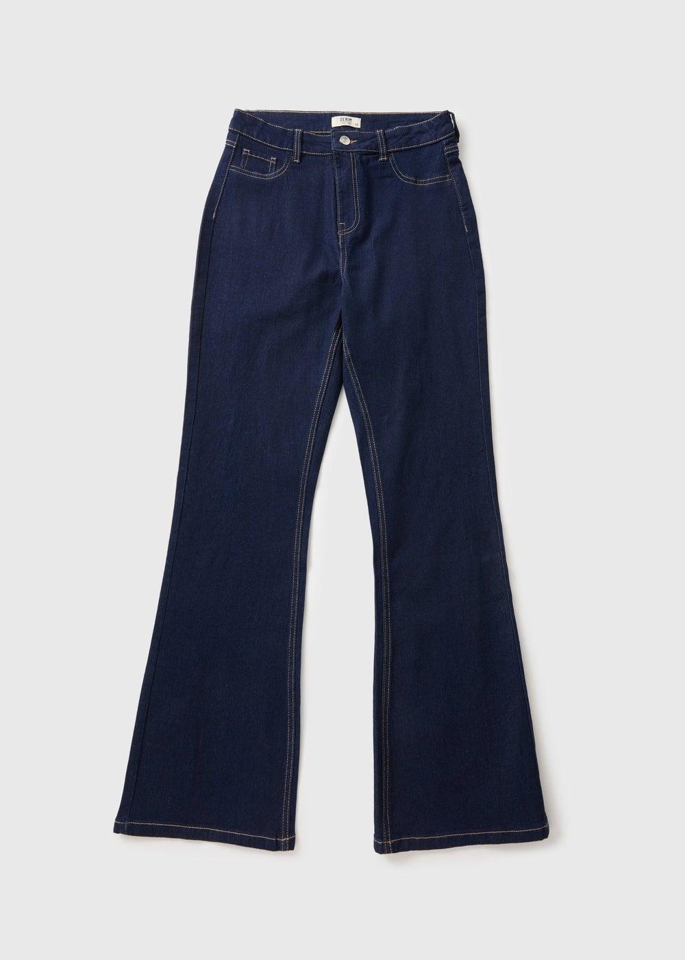 Rinsewash Bootcut Stretch Denim Jeans - Image 1