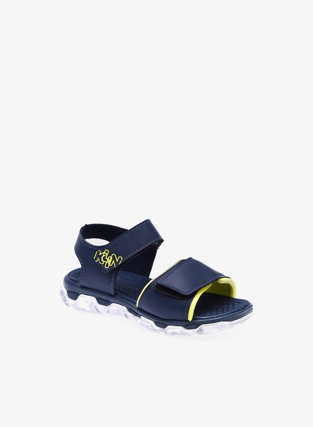 KLIN Papete Light Marinho/Lima Baby Sandals - Image 1
