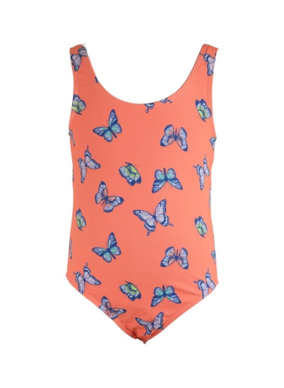 D' Daniela Butterfly Bliss Pink Girls Swimwear - Image 1