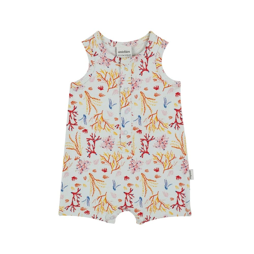 Under The Sea Print Baby Romper - Image 1