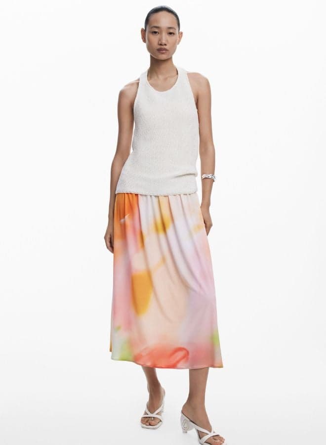 2-In-1 Long Gradient Midi Dress - Image 1
