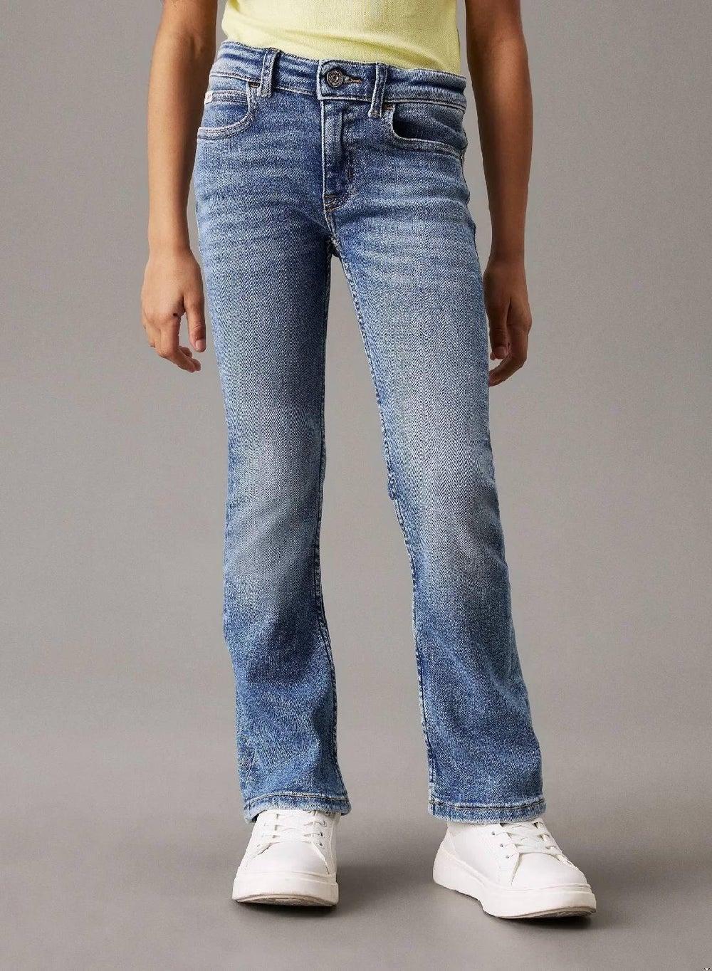 Mid Rise Flared Jeans - Image 1