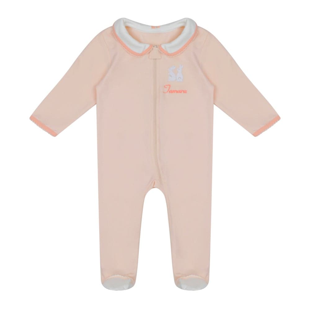 Bunny Smart Zip Sleepsuit - Image 1