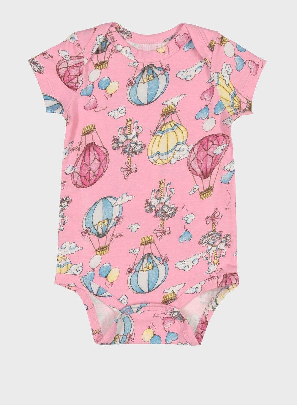 Infant Printed Half Bodysuit - Image 1