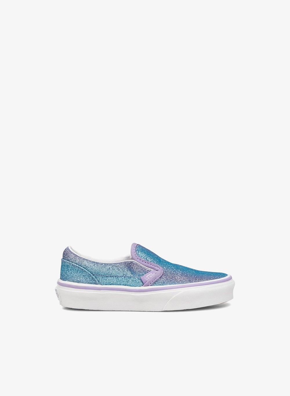Kids' Classic Slip-On Ombre Glitter Sneaker - Image 1