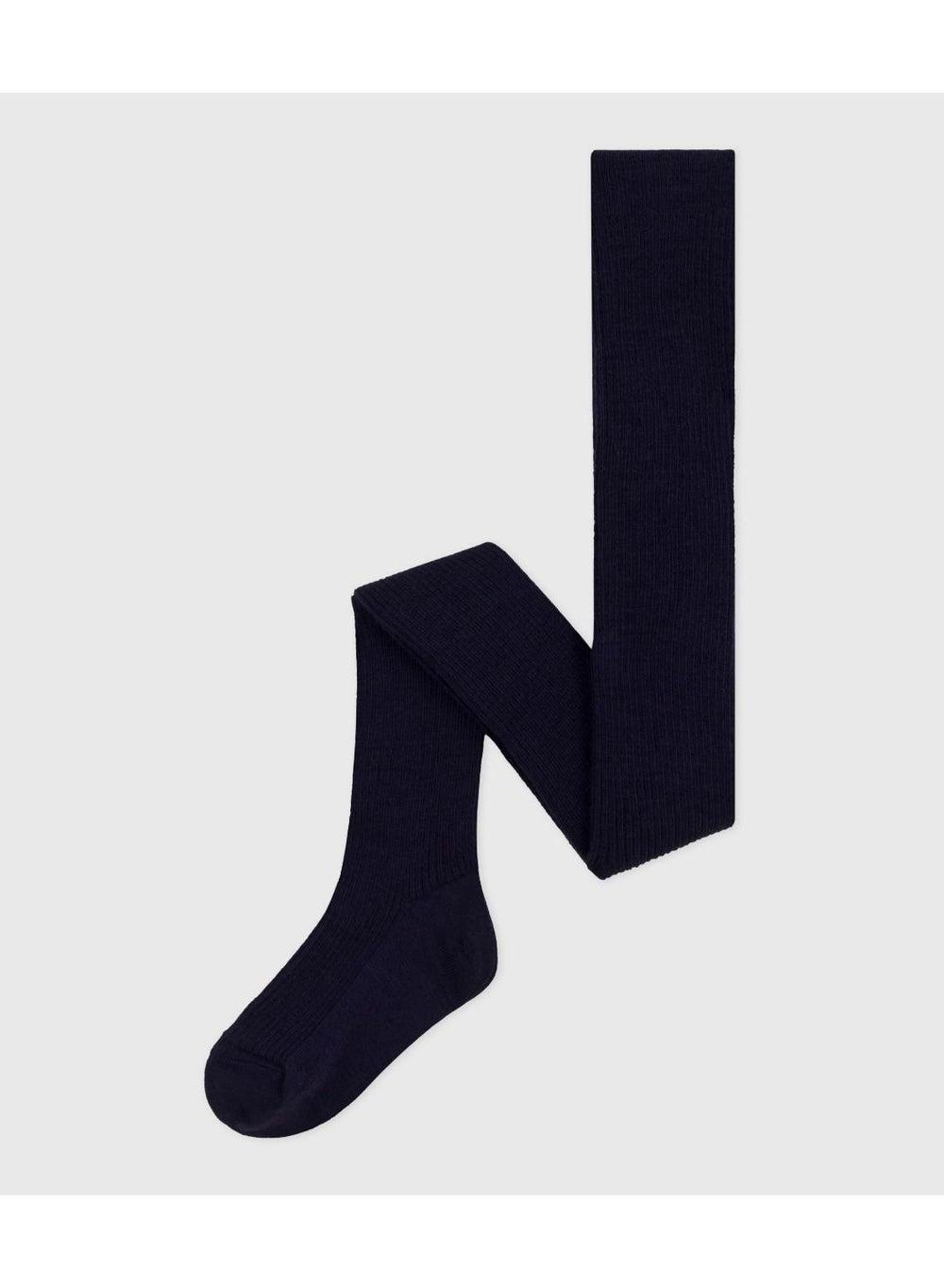 Girls Wool Blend Thermal Tights - Image 1