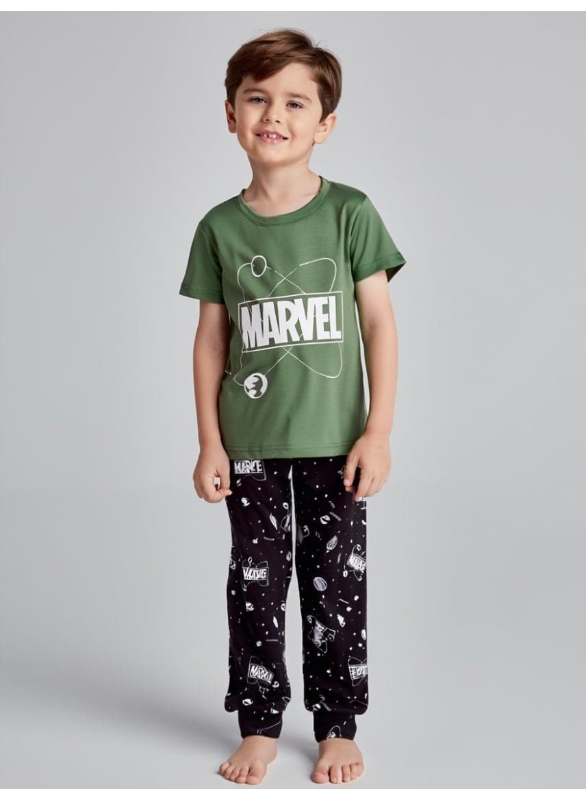 Marvel Boys Short Sleeve Pajama Set - Image 1