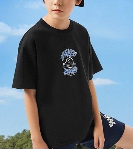 SoftCotton Kids Boys’ 100% Cotton Summer Graphic Tee - Image 1