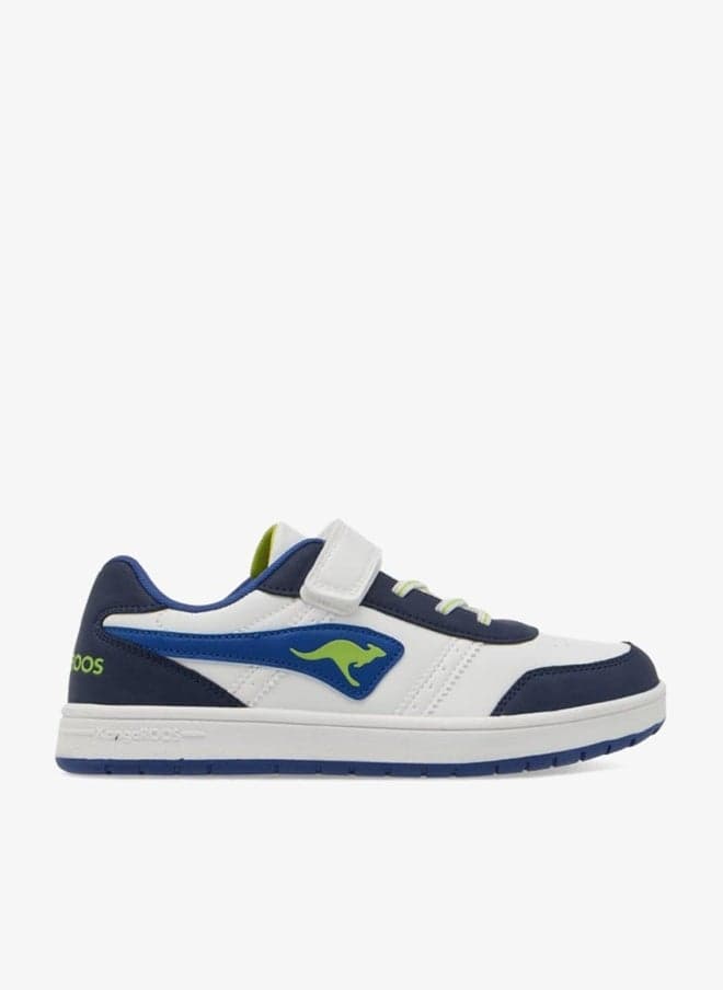 Women’s Logo Low-Top Sneakers with Hook & Loop - Image 1