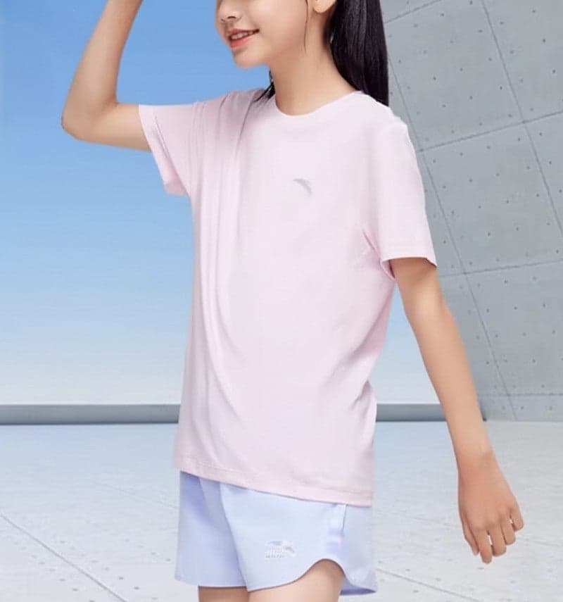 Kids IceSilk Quick-Dry Tee – Breathable Running Shirt - Image 1