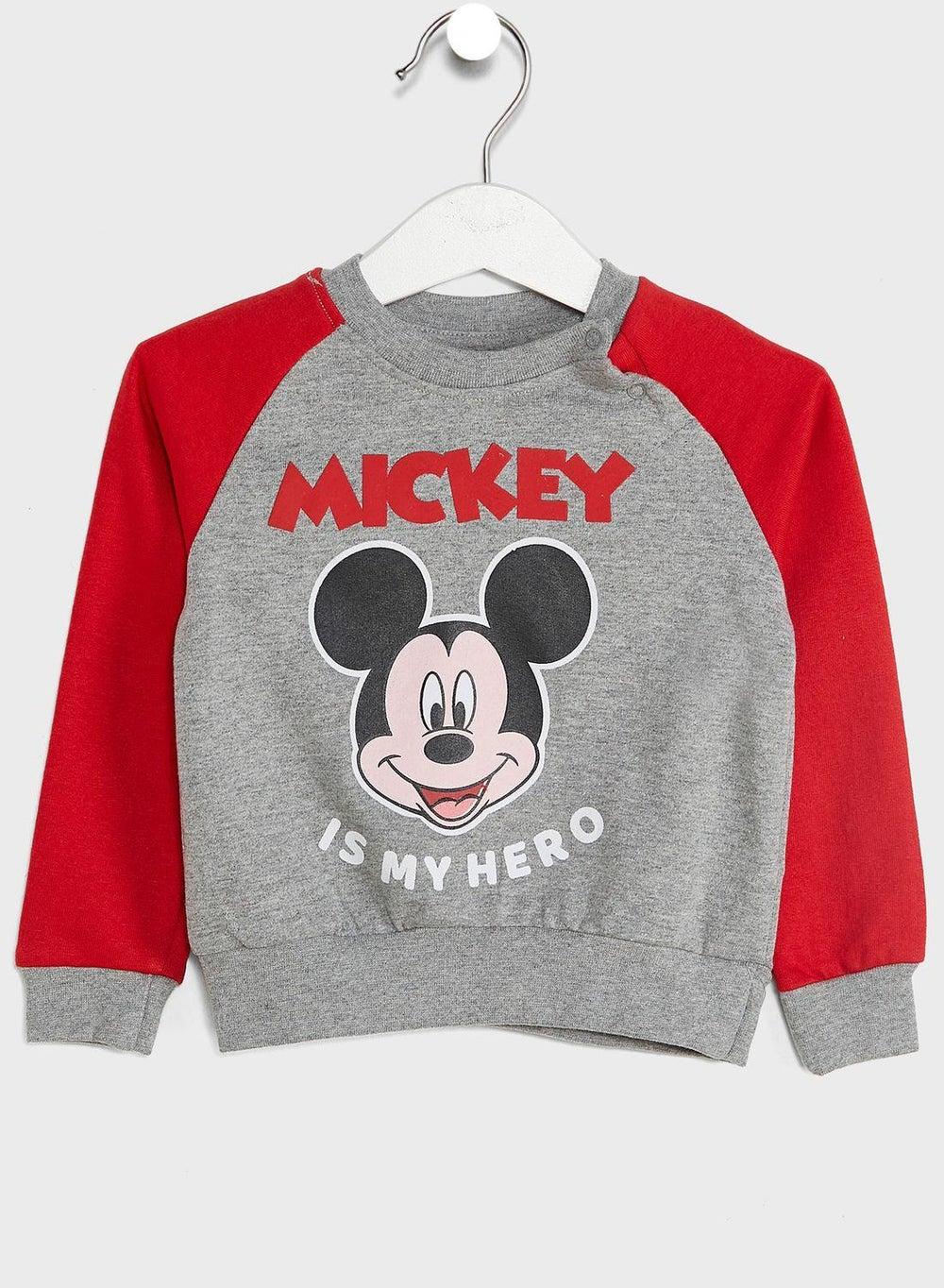 Infant Mickey Mouse Cotton Sweatshirt - Image 1