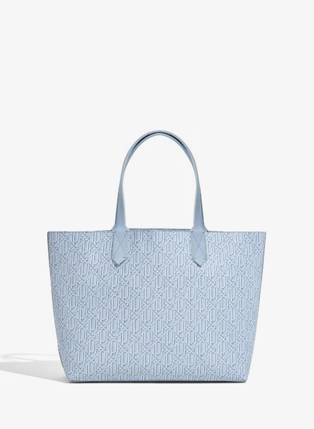 City Bag Monogram Shoulder Tote with Mini Pouch - Image 1