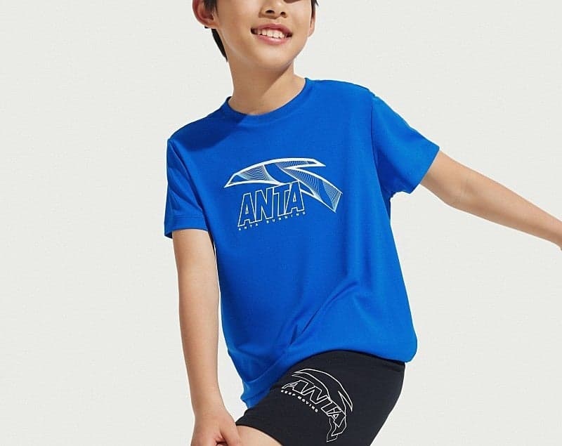 COMPREHENSIVE TRAINING Blue Short T-Shirt - Image 1