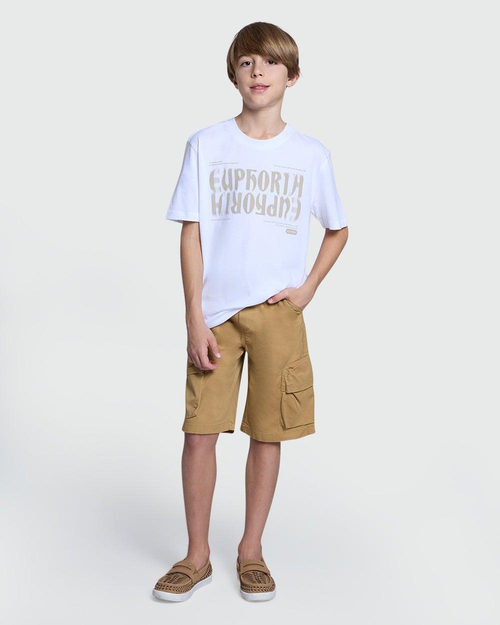 Wood Thrush Cargo Shorts – Boys’ Edition - Image 1