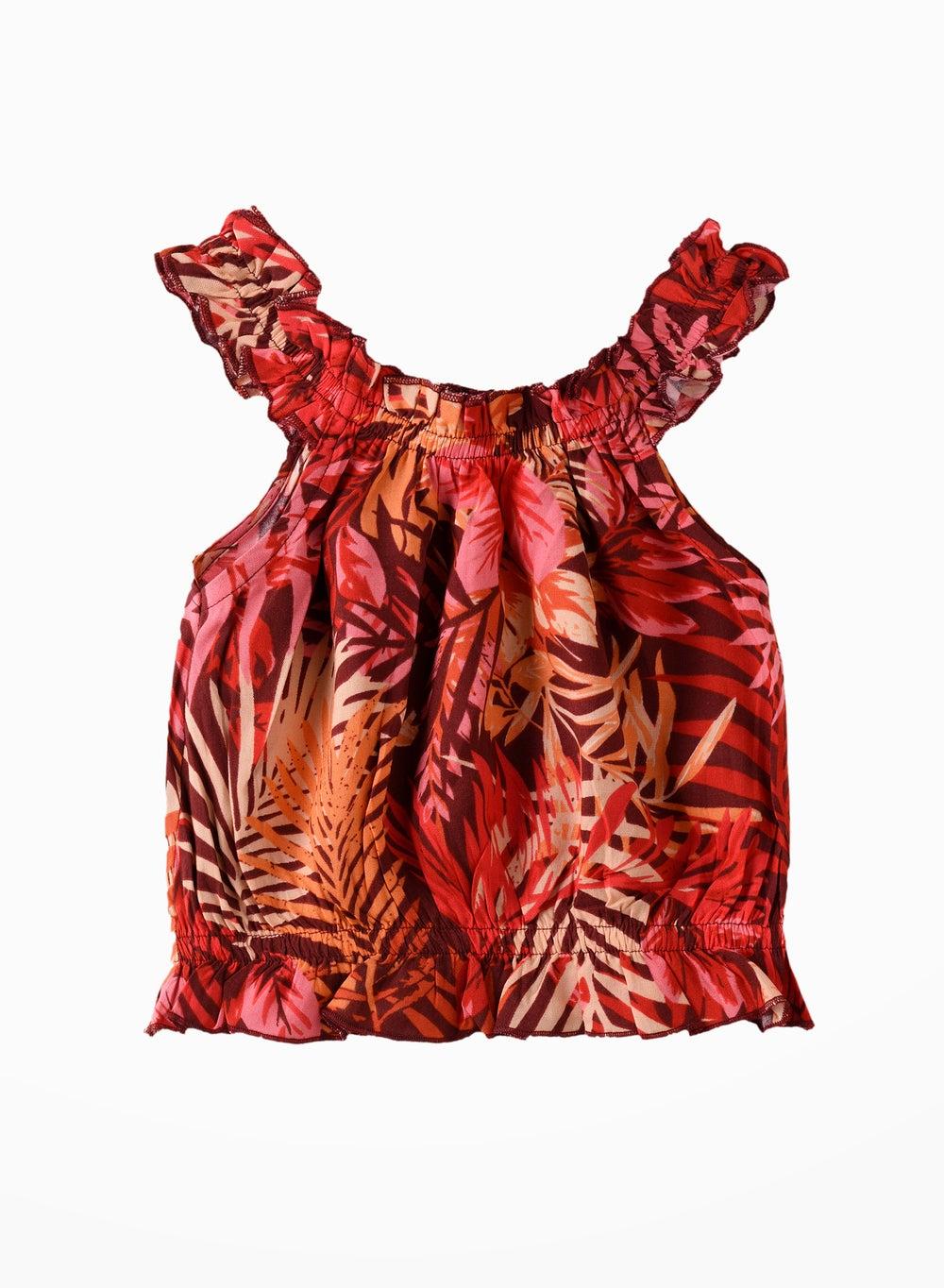Cozy Chic Girls Breathable Summer Blouse - Image 1