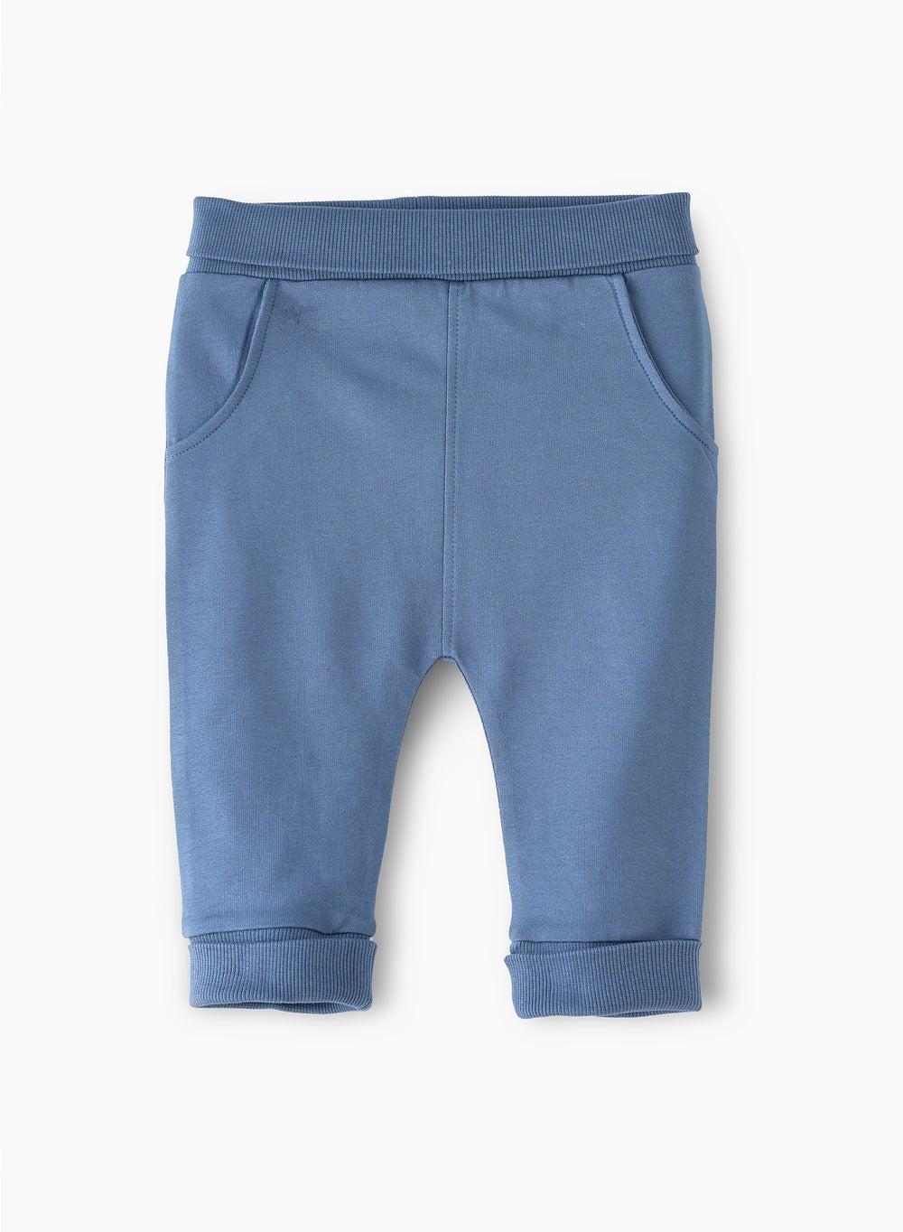 Boys Knit Cotton Joggers Breathable Spring Summer Comfort - Image 1