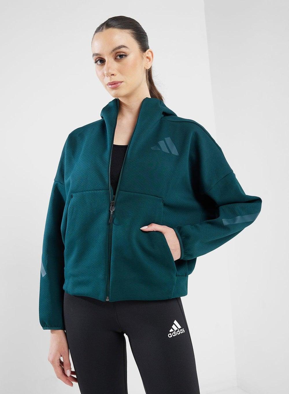 adidas Z.N.E. Full Zip PRIMEKNIT Hoodie - Image 1