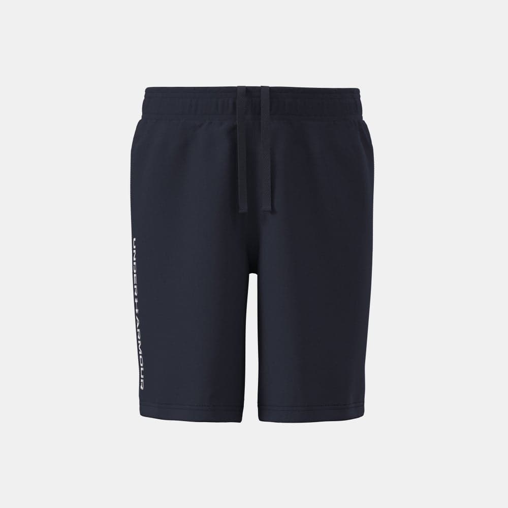 Kids' UA Tech Woven Wordmark Athletic Shorts - Image 1