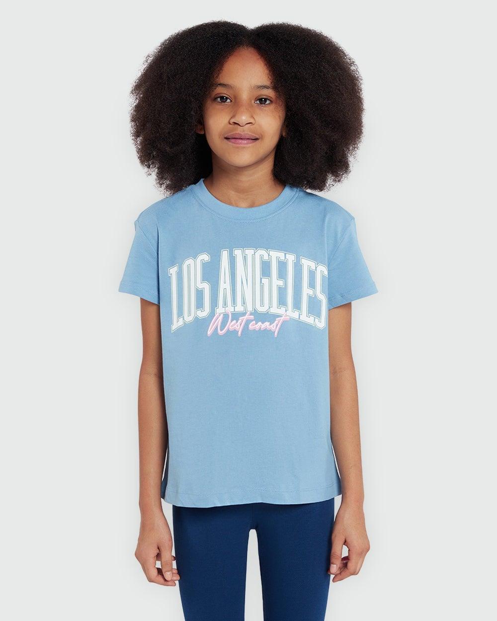 Allure Blue Graphic Tee Girls’ Collection - Image 1