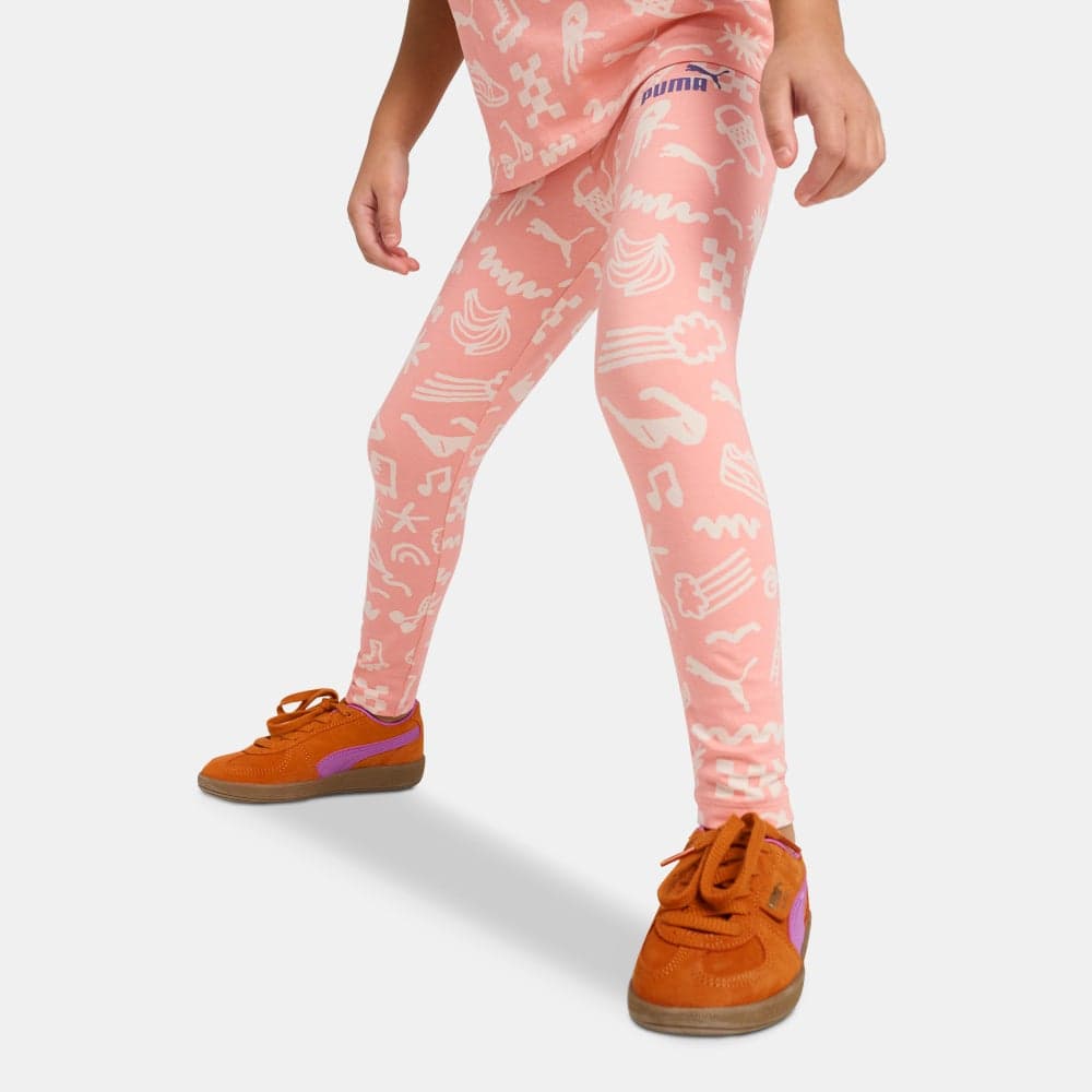 PUMA Kids Sandy Adventures Printed Leggings - Image 1