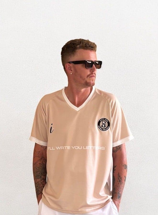 Gold Baller V-Neck Street Tee - Image 1