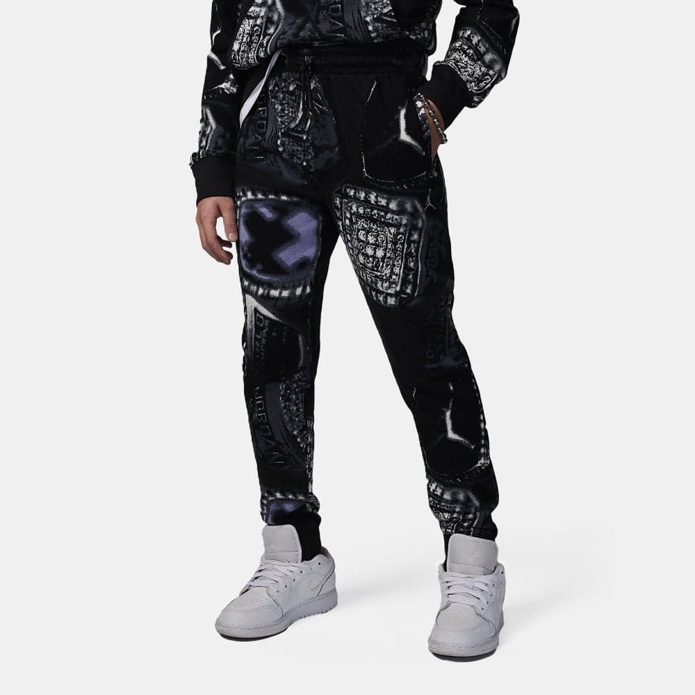 Kids' MVP French Terry Printed Pants by Nike - Image 1