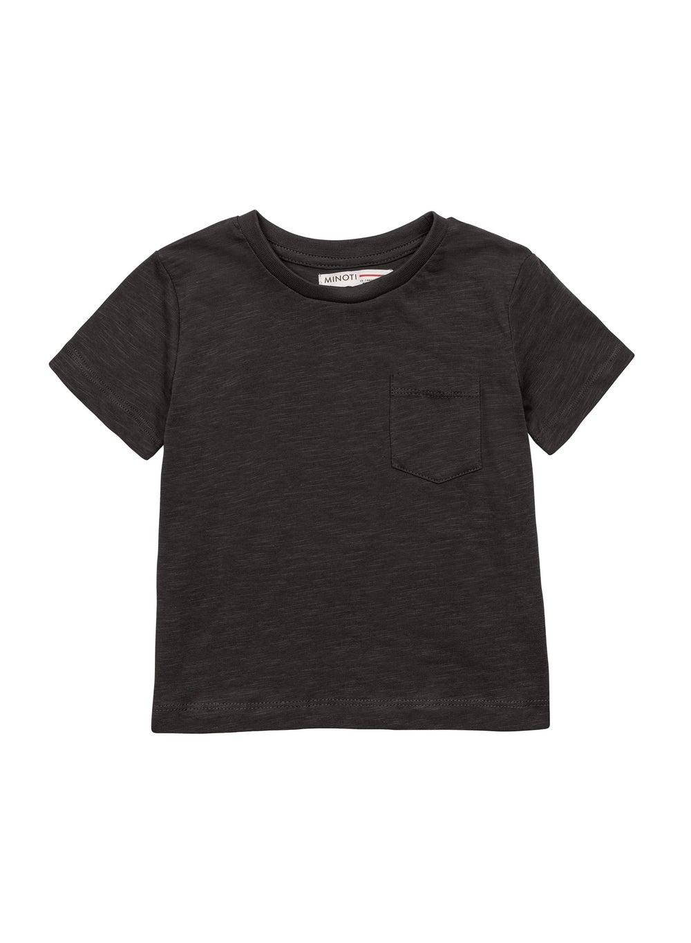 Boys Grey Pocket T-Shirt Loose Fit - Image 1
