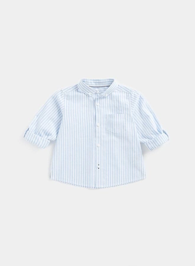 Classic Striped Oxford Shirt for Baby Boys - Image 1