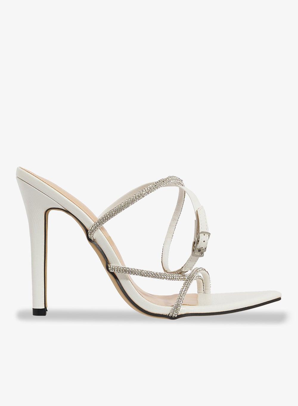 Elegant Women's Heeled Sandals - Image 1