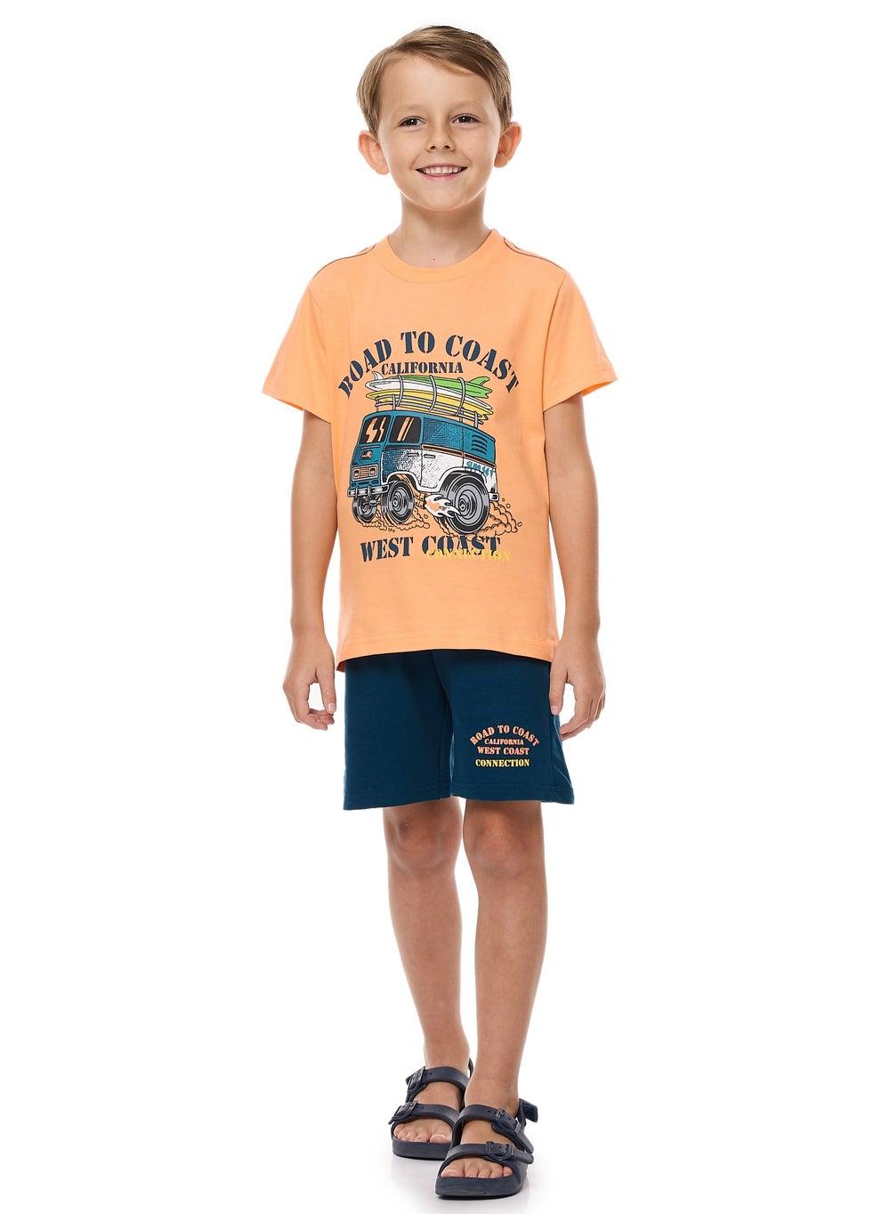 Victor and Jane ROAD TO COAST Boys Cotton Set - Image 1