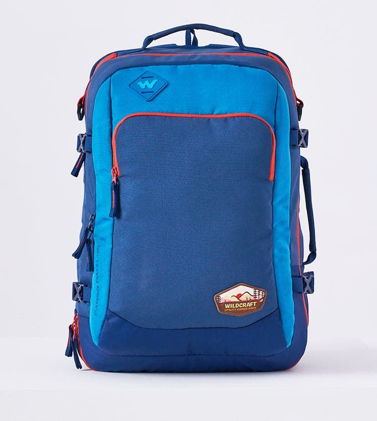 Wildcraft Cargo Pack 40 Navy Travel Laptop Backpack - Image 1