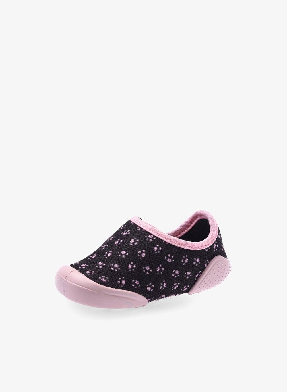 KLIN Black/Light Rose Baby Casual Shoes - Image 1