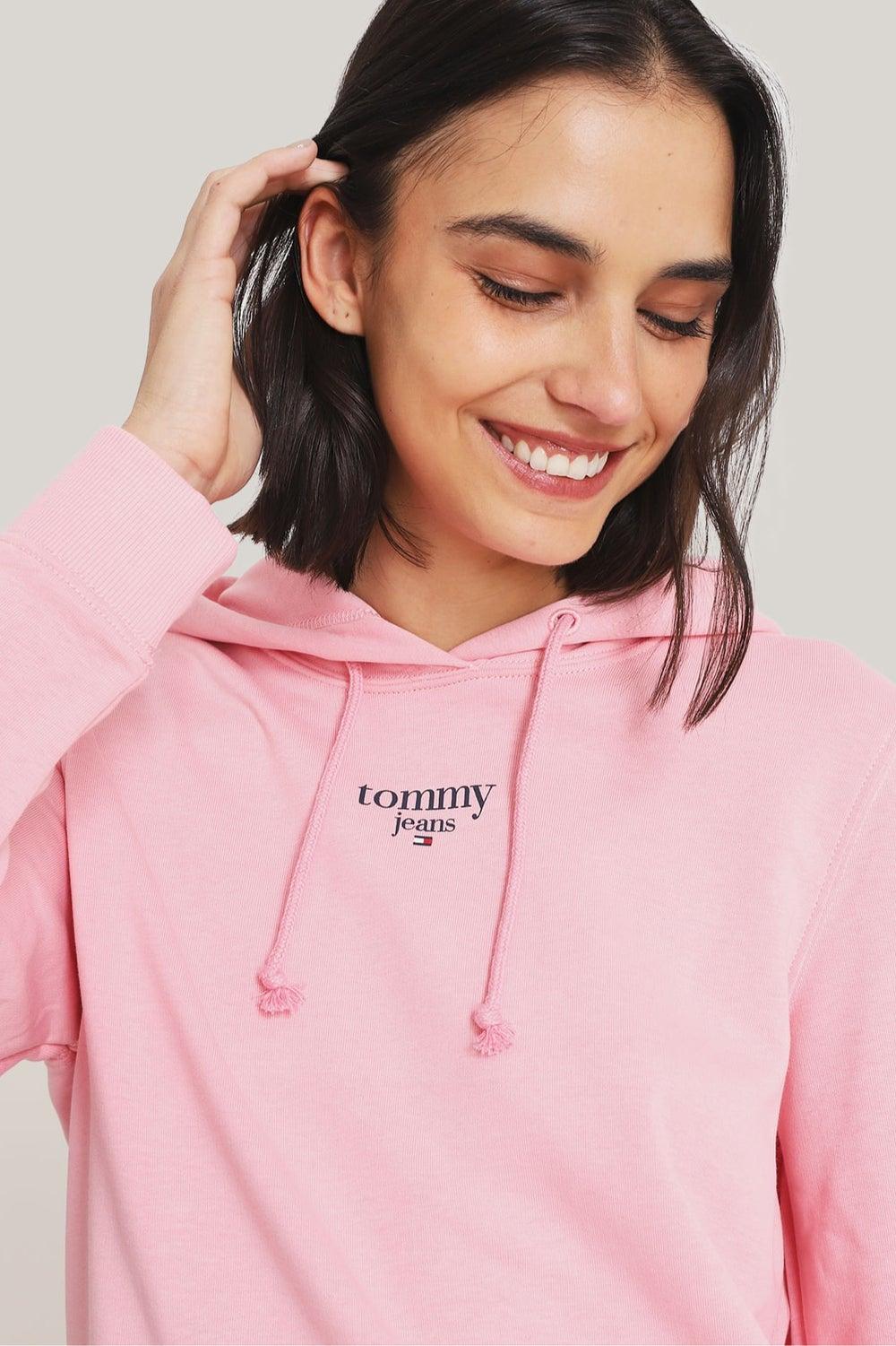 Tommy Jeans Essential Logo Pullover Hoodie - Image 1
