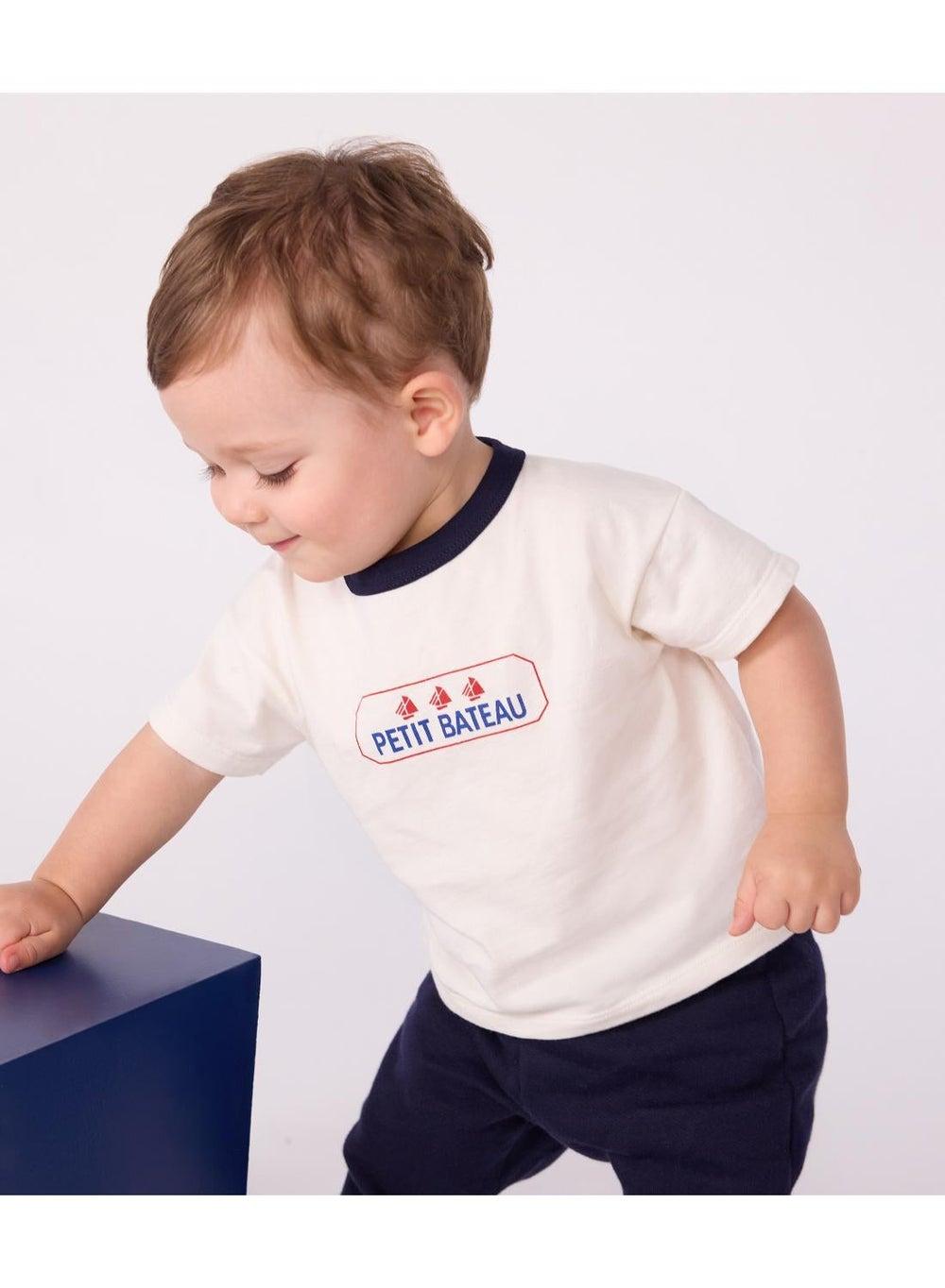 Baby Boys Vintage Logo Long-Sleeve T-Shirt - Image 1